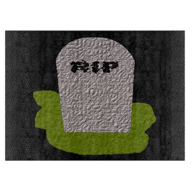 RIP Gravsten Glasskärning (Framsidan)