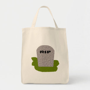 RIP Gravsten Livsmedel Tote Bag Tygkasse