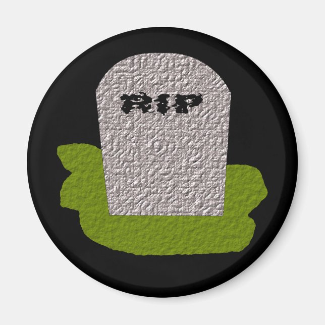 RIP Gravsten Magnet (Framsidan)
