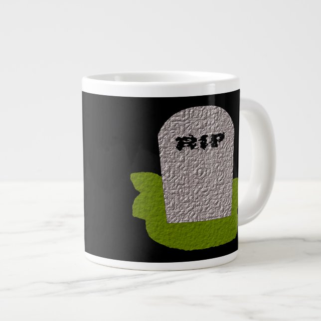 RIP GRAVSTEN MUGG JUMBO MUGG (Framsida höger)