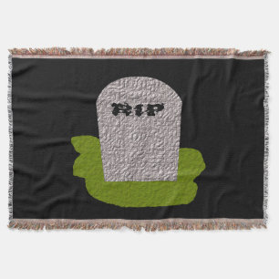 RIP-Gravsten-vridsblanksteg Filt