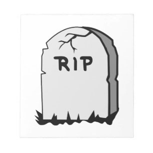 Rip Head-sten Anteckningsblock
