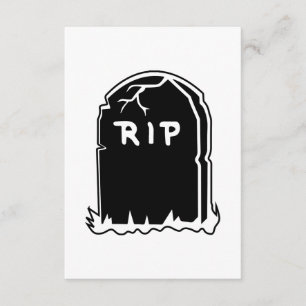 RIP-inbjudningar till Gravsten Inbjudningar