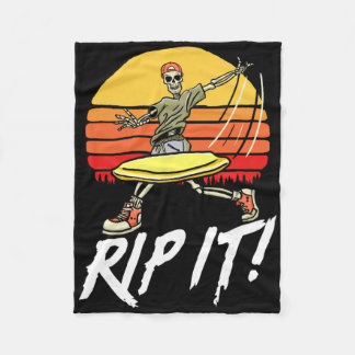Rip It! Disc Golf Dead Driver Skelett Vintage Sku Fleecefilt