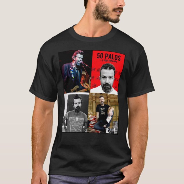 RIP Jarabe De Palo Pau Dones Died Classic T-Shirt (Framsida)