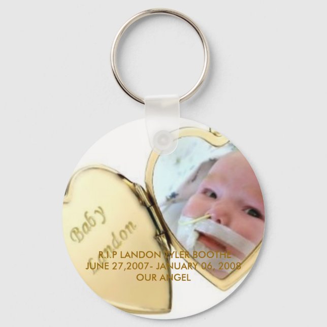 RIP Landon Keychain Nyckelring (Framsida)