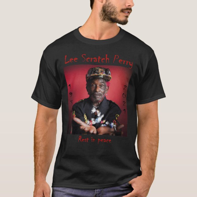 RIP Lee Scratch Perry T Shirt, Lee Scratch Perry D T Shirt (Framsida)