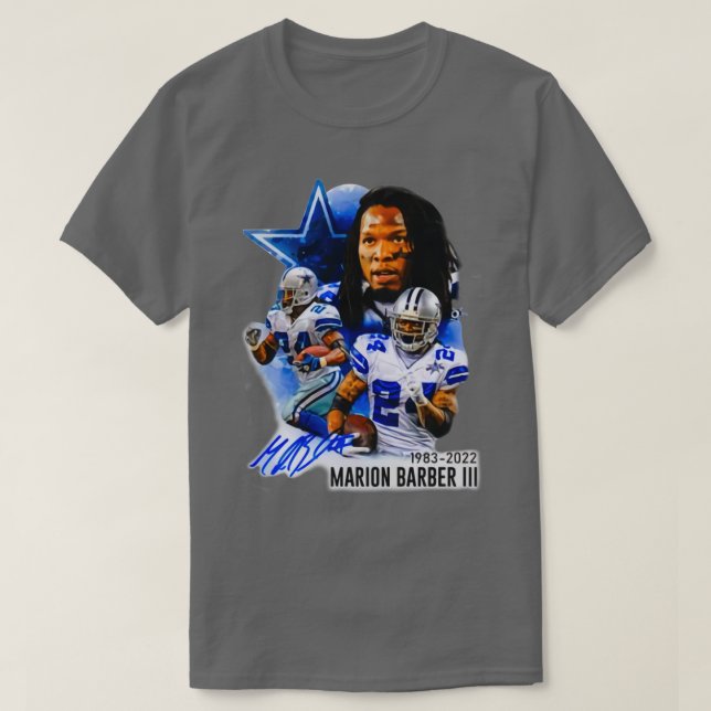 RIP Marion Barber III 19832022 2 T Shirt (Design framsida)