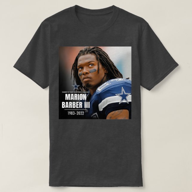 Rip Marion Barber T Shirt Classic TShirt (Design framsida)
