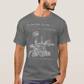 RIP Mars Opportunity Rover Exploration T Shirt
