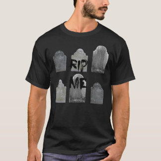 RIP Me Sex Graves Head Stone Design med textklasse T Shirt