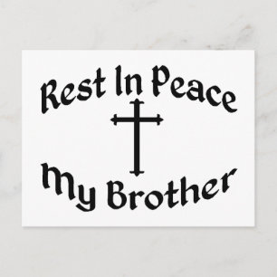 RIP Min broder Vykort