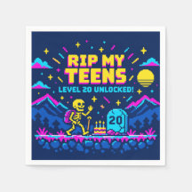 RIP My Teens Level 20 Unlocked Retro Gaming 20th B