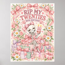 RIP My Twenties Pink Coquette 30-årsfest