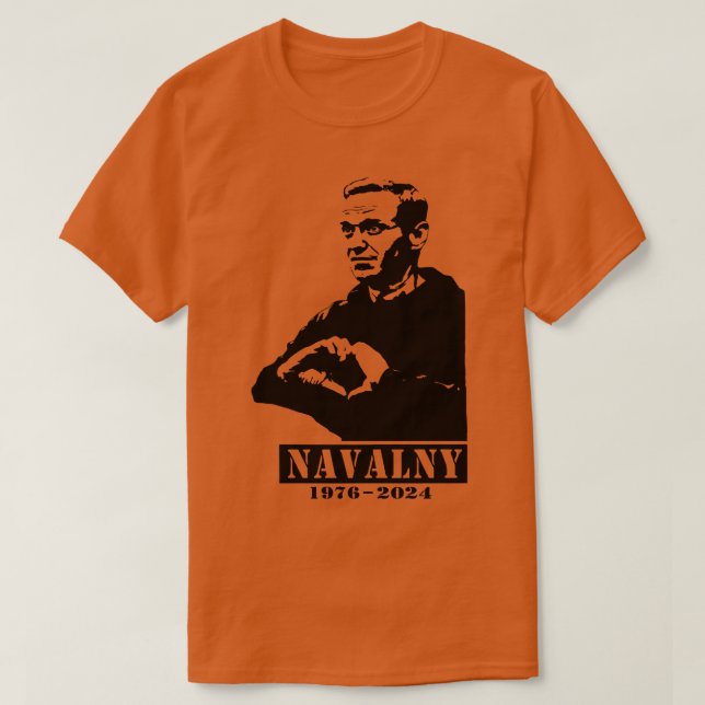 RIP Navalny 19762024 T Shirt (Design framsida)