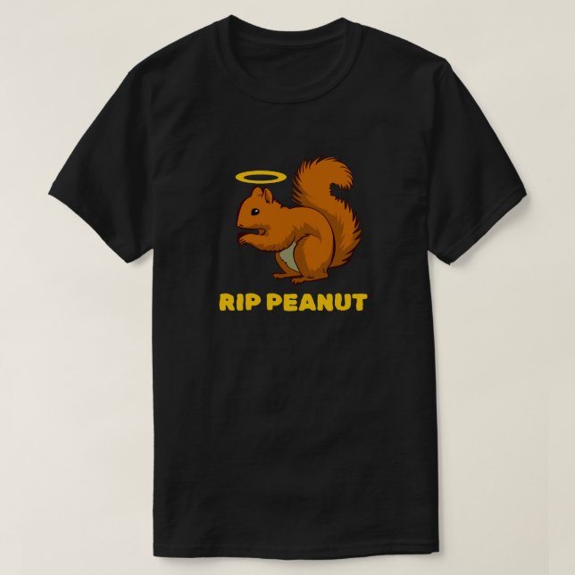 RIP Peanut T Shirt (Design framsida)
