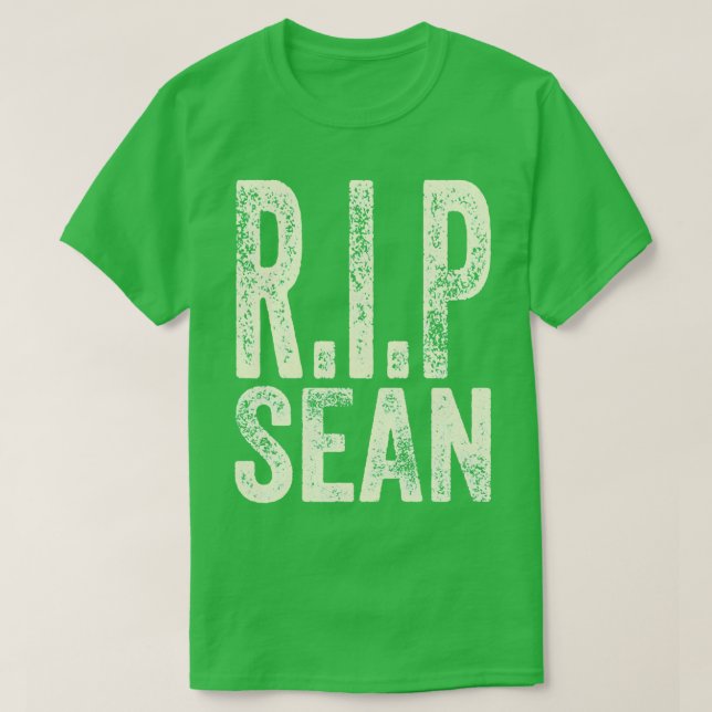 Rip Sean Paint Retro T Shirt (Design framsida)
