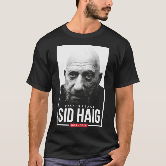 Rip Sid Haig Essential T Shirt (Framsida)