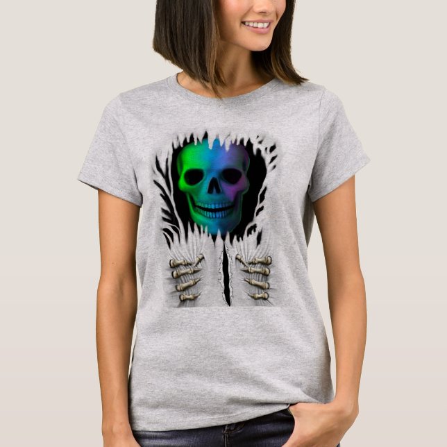 RIP SKELETT T SHIRT (Framsida)