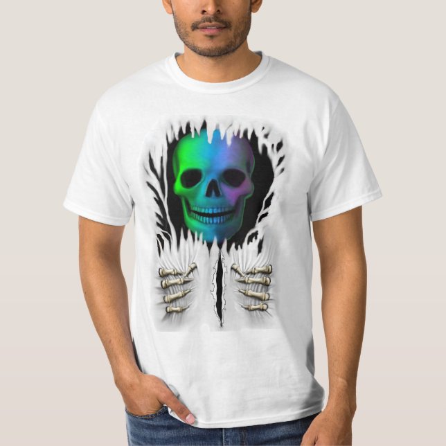 RIP SKELETT T SHIRT (Framsida)