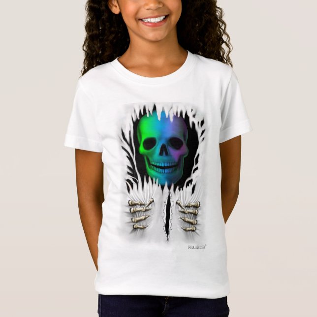 RIP SKELETT TEE SHIRT (Framsida)