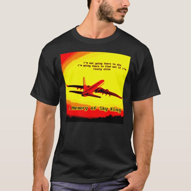 RIP Sky King Classic T-Shirt (Framsida)