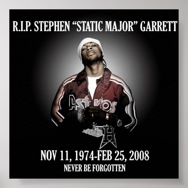 RIP Static Major Poster (Framsidan)