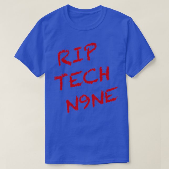 RIP-teknik T Shirt (Design framsida)
