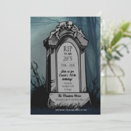 RIP till Min 20-sekunders Födelsedagsfest Inbjudningar