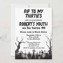 RIP till Mina 30-åringar eller NY Age Födelsedagsf