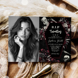 RIP Tjugotio Död till min Unga 30års födelsedag Inbjudningar