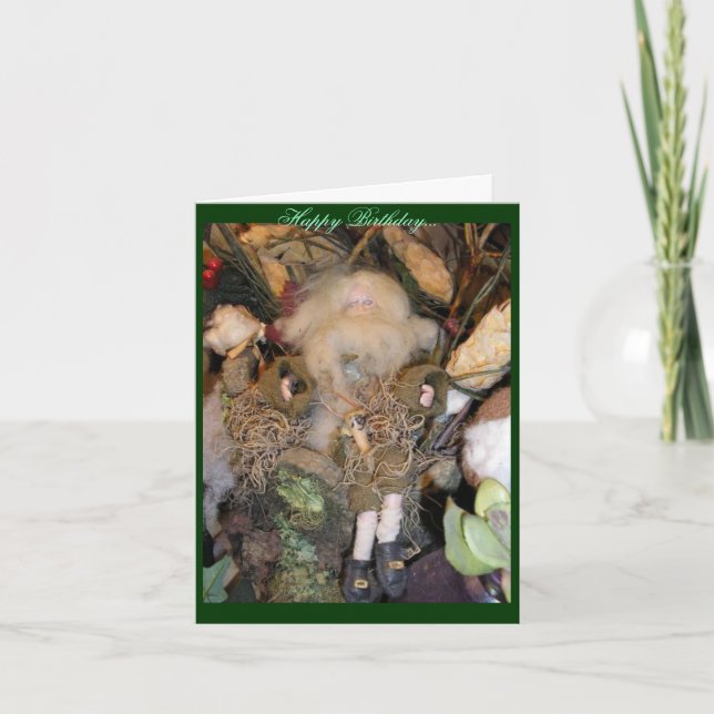 Rip Van Winkle-födelsedagskort Kort (Framsida)