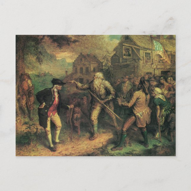 Rip Van Winkle på Village Square Vykort (Framsida)