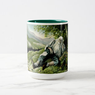 Rip Van Winkle vintage Två-Tonad Mugg