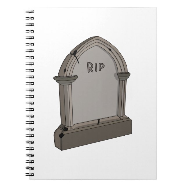 RIP, vila i fred Anteckningsbok (Framsidan)