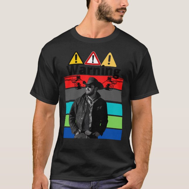 Rip Wheeler-gulsten Essential T-Shirt (Framsida)