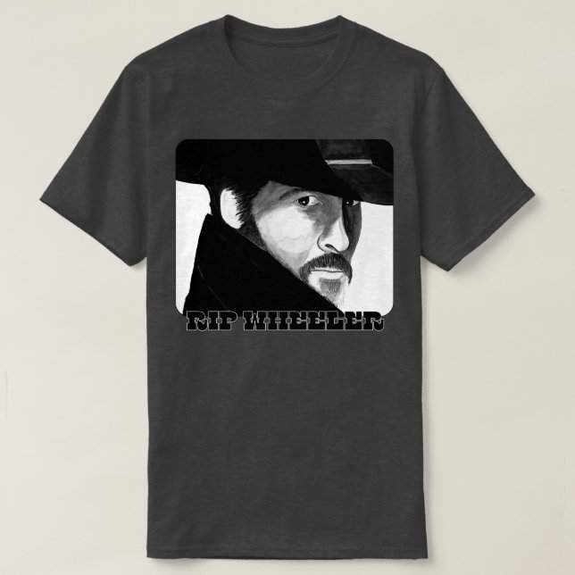 Rip Wheeler Yellowstone Ranch T Shirt (Design framsida)