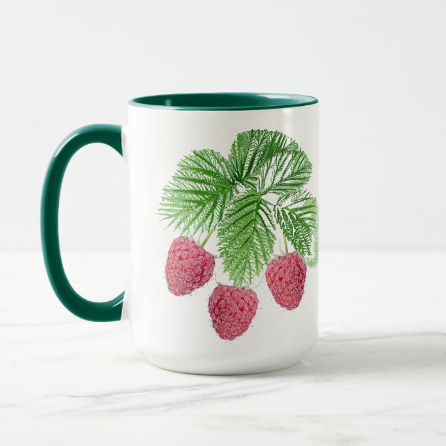 Ripe, bär, hallon mugg (Vänster)