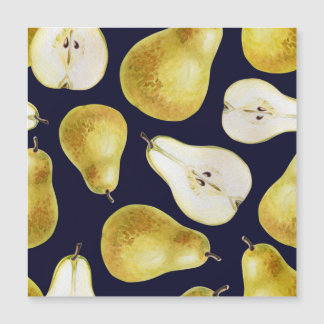 Ripe-päron, svart bakgrund, trädgårdskonst