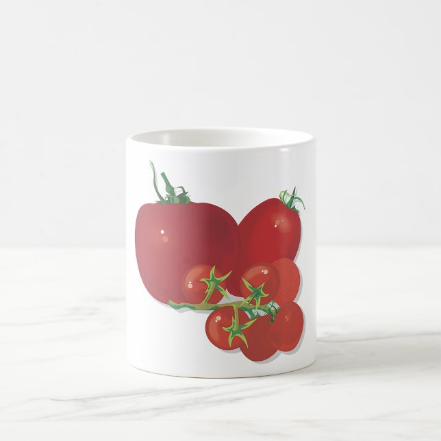Ripe Red Tomates Kaffemugg (Skapare uppladdad)
