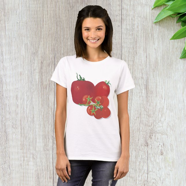 Ripe Red Tomates T Shirt (Skapare uppladdad)