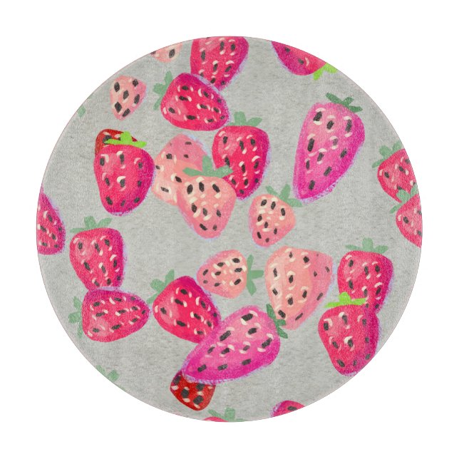 Ripe Strawberry Hand plockade Struktur (Framsidan)