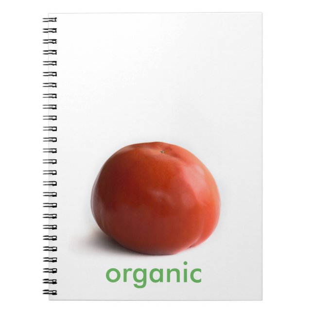 Ripe tomato anteckningsbok med spiral (Framsidan)