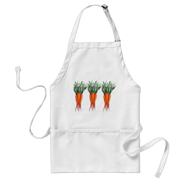Ripe Vegetable Garden Carrots Bunch Veggie Veg Förkläde (Framsidan)