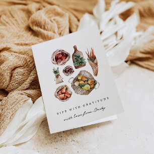 "Ripe With Gratitude" Saluhall Tack Kort