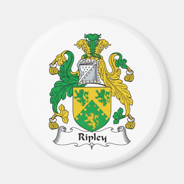 Ripley Family Crest Magnet (Framsidan)