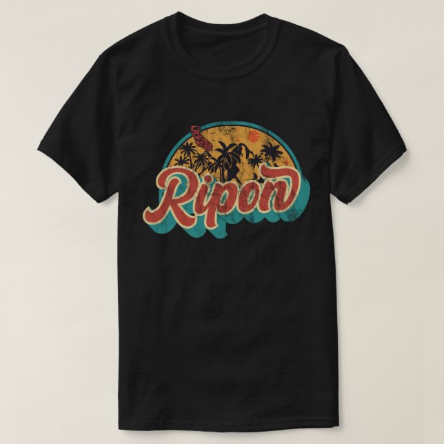 Ripon, California T-Shirt (Design framsida)