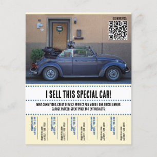 Ripp of Tårar Car Selling Flygblad