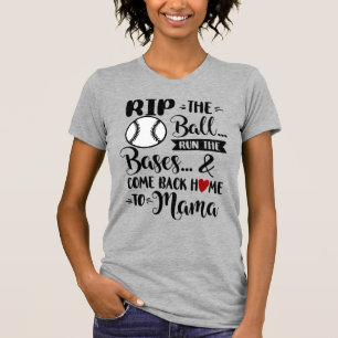Rippa Boll/Baseball Mamma T Shirt