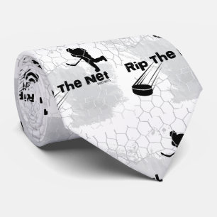 Rippa Net Hockey Player Grått Slips